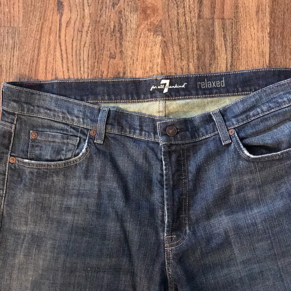 7 for all mankind relaxed fit size 38 x 30